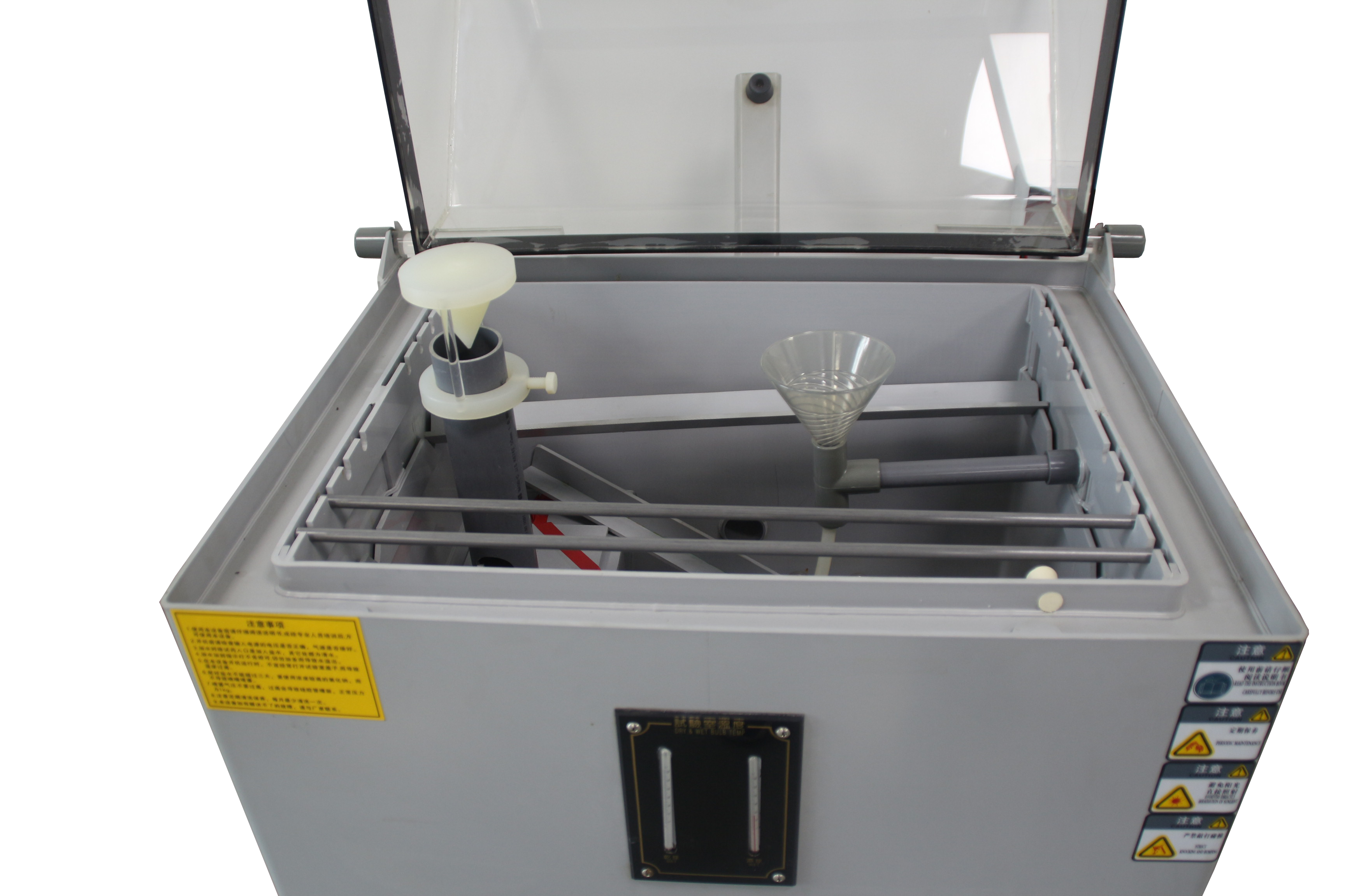 Laboratory 40cm Salt Spray Test Equipment , KEJIAN Salt Spray Corrosion Test Chamber
