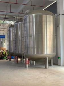 Wholesale Ailusi SUS304 316L Liquid Shampoo Laundry Detergent Stainless Steel Heating Insulation Storage Tank from china suppliers