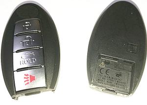 Wholesale Nissan Sunny / Sentra 2015-2017 3+1 Button Remote Key FCC ID CWTWB1U787 from china suppliers