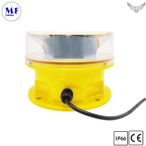 IP66 Aviation Obstruction Obstacle Light Aircraft Warning Red White Beacon for