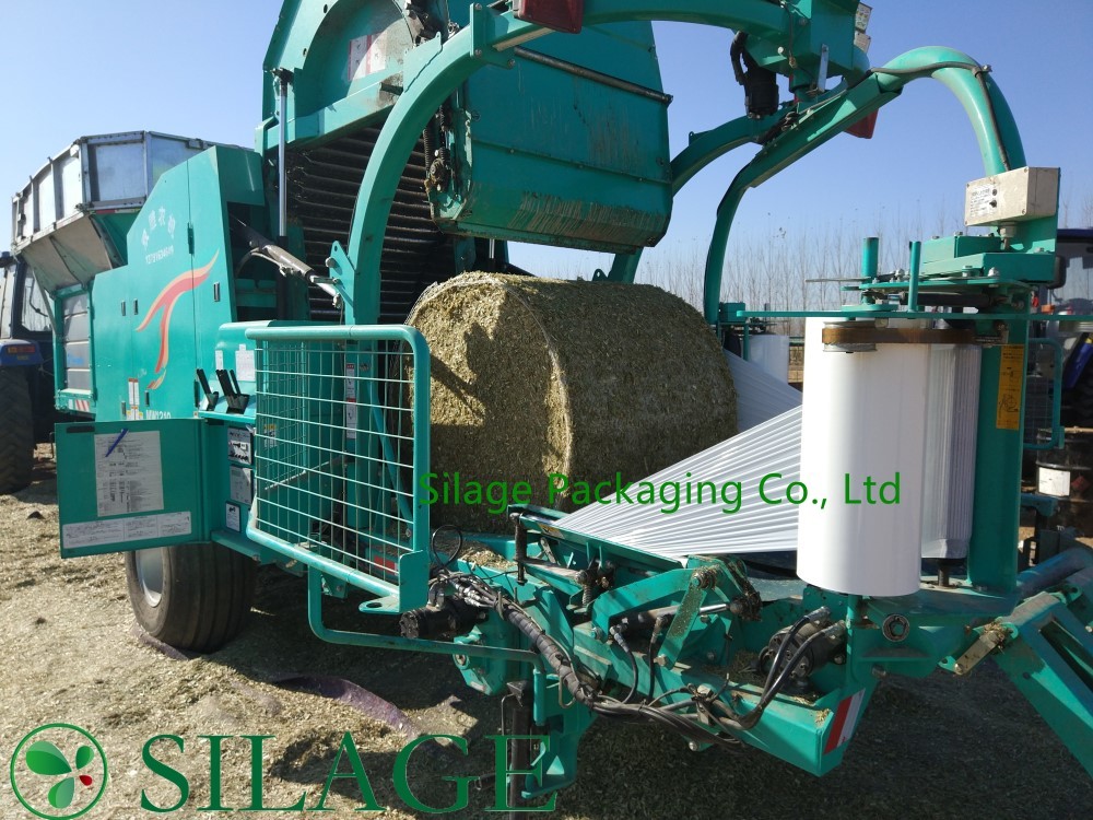 HDPE Well-Knitted White Bale Wrap Net