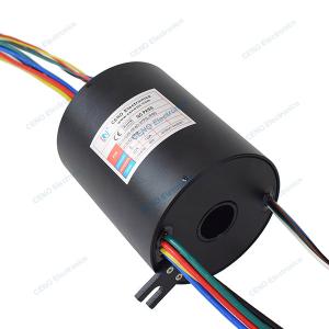 Wholesale Through bore slip ring configured electric power rotary joint for industry from china suppliers