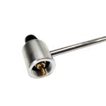 Silver Round Upper Propane Stove Replacement Parts for Outdoor BBQ Kit Camping