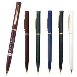 Wholesale chain hotel four point use ball pen, four point hotel pen, four point style twist pen from china suppliers