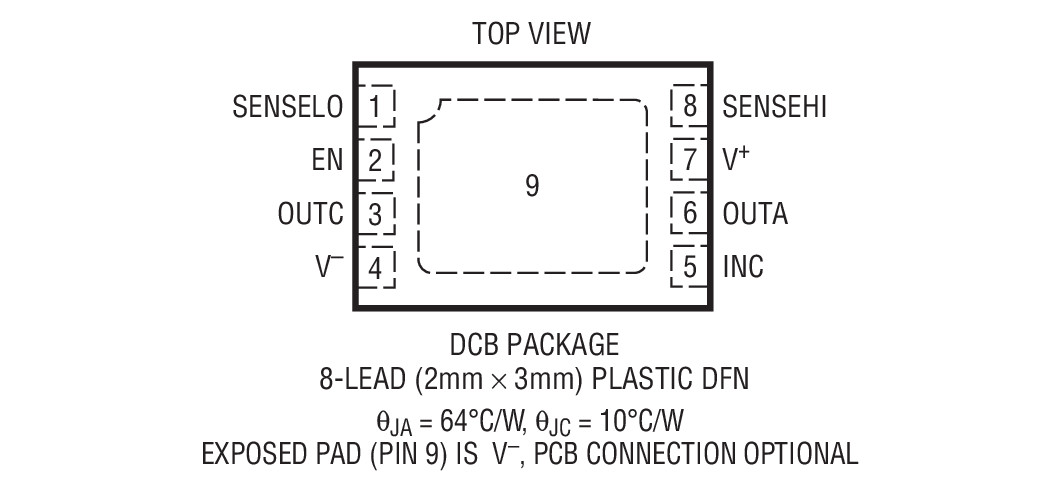 Precision Current Sense Amplifier IC Chips LT6108IDCB-2#TRMPBF