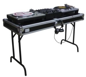 Wholesale Black Laptop Dj Flight Case Desk With Fold Out Legs from china suppliers