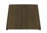 Thin Strip Commercial Acoustic Ceiling Tiles C Shape Bark Color Straight Edge