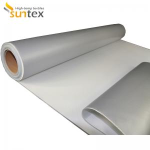 Wholesale SUNTEX One Side Silicone Coated Fiberglass Cloth Steam Pipe Insulation Material from china suppliers