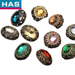Wholesale Colorful Metal Coat Button 18mm / 23mm Decorative Coat Buttons from china suppliers