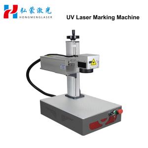 Wholesale Desktop UV Laser Marking Machine Portable 3W 5W For Glass Plastics 355nm Air cooling from china suppliers