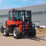 5 Tonne All Terrain Reach Forklift Diesel Powered EURO 5 Certified