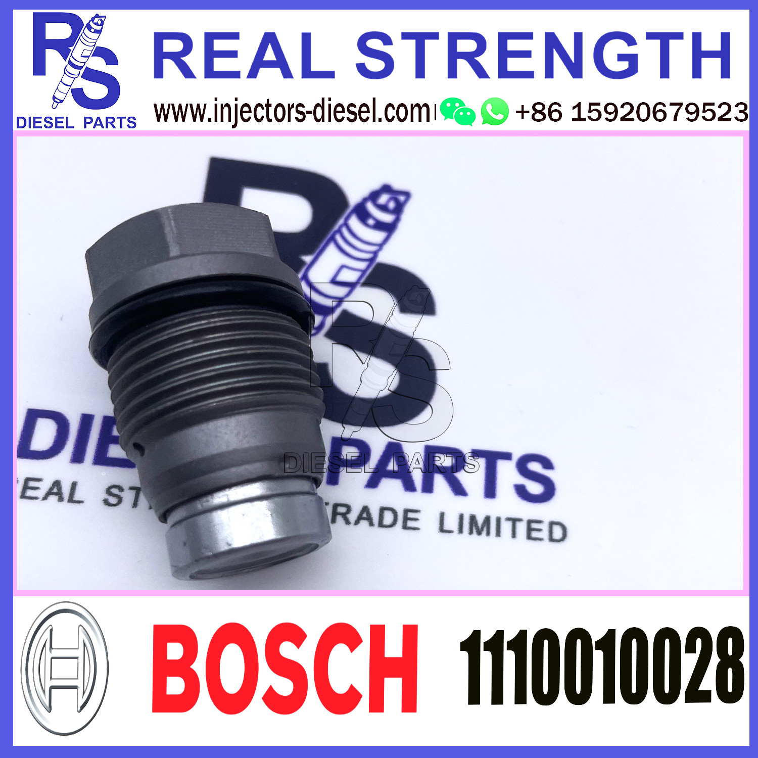 BOSCH PRESSURE LIMITING VALVE 1110010028-390 1110010028