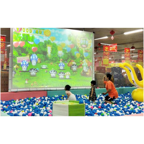 Kids Entertainment Interactive Projector Children Theme Park Ball Pool Zorbing Ball Gaming Equipment