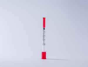 Wholesale CE ISO Sterile Medical Disposable Insulin Syringe With Needle U-40 from china suppliers
