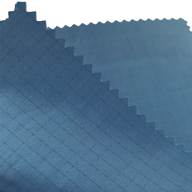 98% Polyester 2% Carbon Anti Static 5mm Grid Electrostatic Discharge Fabric