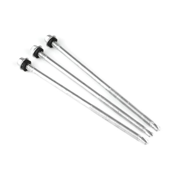 Sandwich Panel Long Self Drilling Screw ST5.5x140 ZINC PLATED Stainless Steel Bi