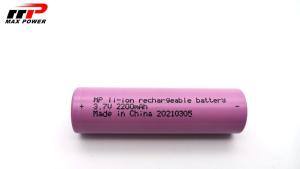 Wholesale BIS 18650 Cylindrical Lithium Ion Batteries 2200mAh 3.7V from china suppliers