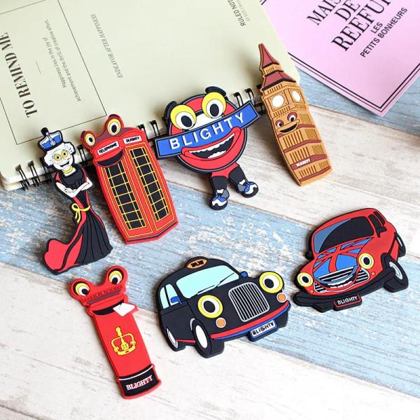 Cartoon Animal Color Fridge Magnets Rubber Fridge Magnet 3D Magnet Fridge for