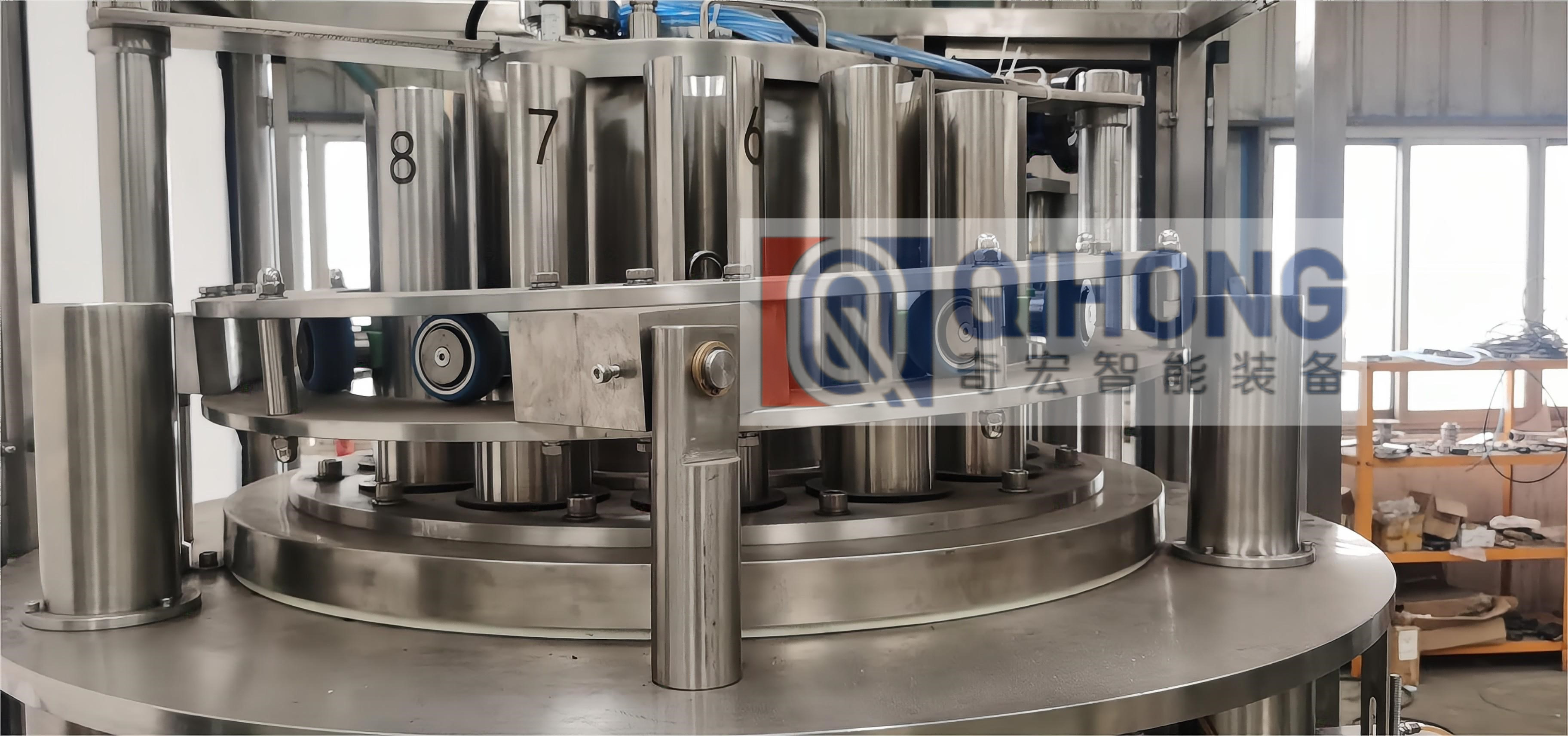 24 Heads Easy Open Can Filling Machines, Automatic PLC Control, up to 400 CPM