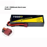 7000mAh 7.4V 60C Hard Case RC Lipo Battery Pack Suggest Balance Charger for RC