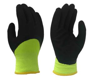 Wholesale 7 Gauge Hi-viz Acrylic Winter Work Gloves from china suppliers
