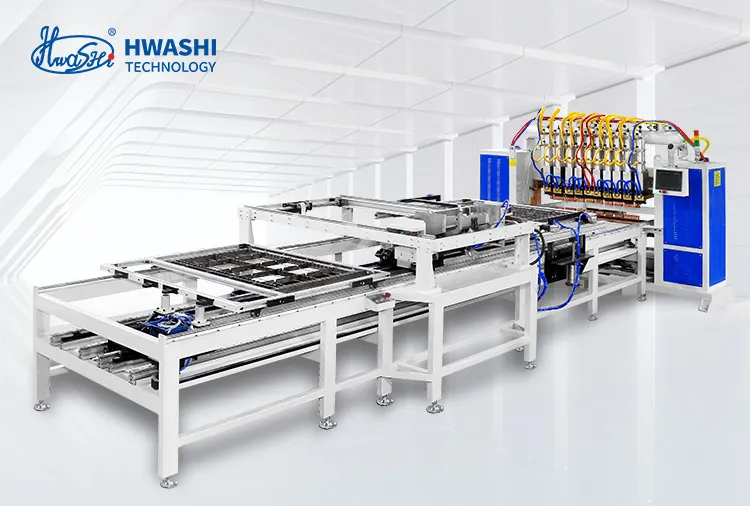 A New Choice for Iron Wire Row Welding Machines - Hwashi, Easily Handles Complex Welding Tasks