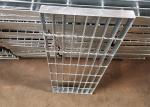Building Material Galvanzied Catwalk Metal Steel Grating 50/100mm Pitch
