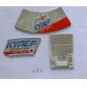 Buy cheap Aluminum foil label wet strength beer body label metalized paper beer label from wholesalers