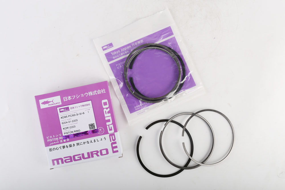 6204312203 Piston Ring 4D95 For Komatsu (6204-31-2203, 6204312202, 6204312200)