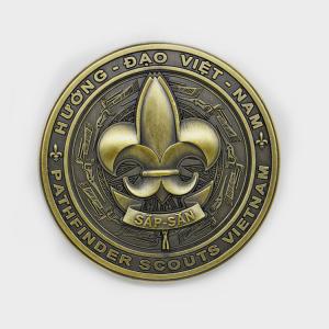 Wholesale 5mm Double Sided Metal Coin Antique Bronze Nickel Coins UV Printing Pad Printing from china suppliers