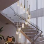 Internet Celebrity Small Waist Chandelier Elegant Lighting for Penthouse Living