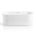 Seamless Bonding White Acrylic Alcove Bathtub Free Standing 72x42