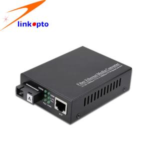Wholesale wholesale 20km SM Transition Networks Media Converter Single Fiber Media Converter from china suppliers