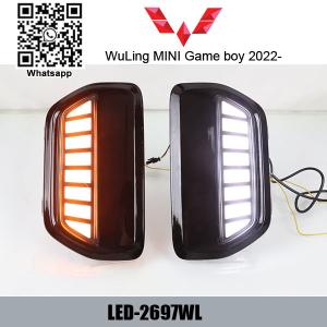 Wholesale WuLing MINI Game boy 2022 Car DRL LED Daytime Running Lights led aftermarket from china suppliers