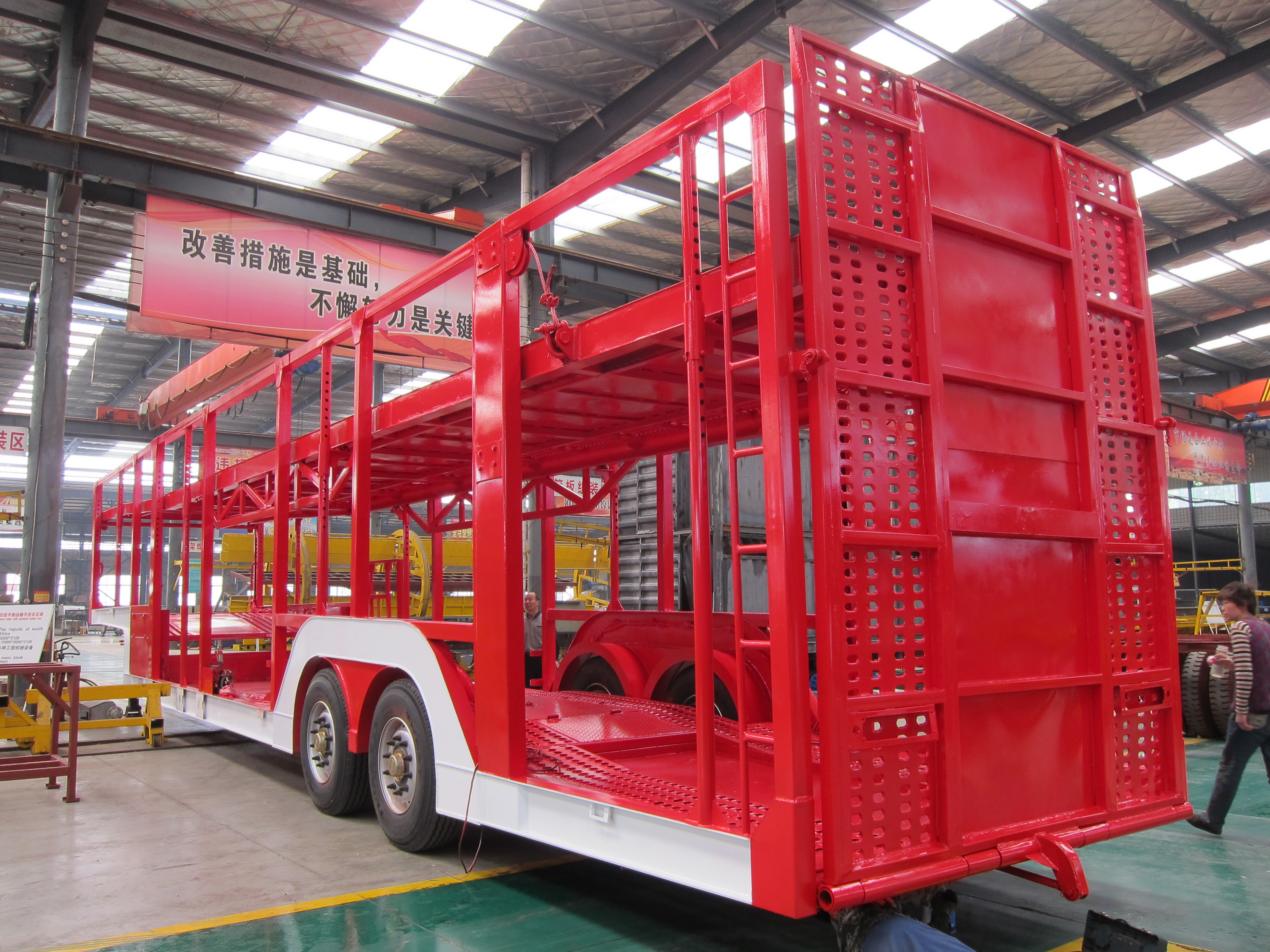 Car Carrier Transport Semi Trailer Car Trailer As Customer's Requirements