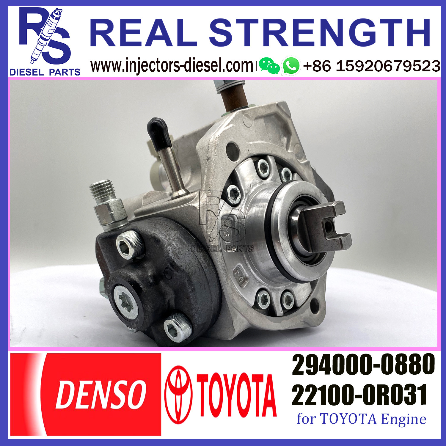 Common Rail Diesel Injection Fuel Pump 294000-0880 22100-0R031 For TOYOTA LEXUS IS220D 2AD-FHV