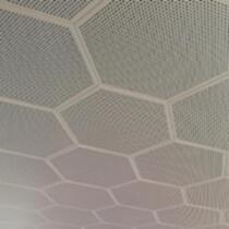 Wholesale Customizable Color Hexagonal Clip In Ceiling 404mm For Metro Station from china suppliers
