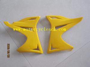 Wholesale Motorcycle Parts GXT200 MOTOCROSS Ornamental cover, fuel tank L RH Red, yellow, blue, ABS from china suppliers