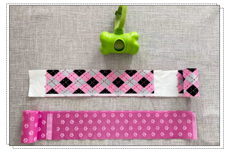PLA PBAT Material Structure Potty Bag for Easy and Eco-friendly Pet Waste Disposal