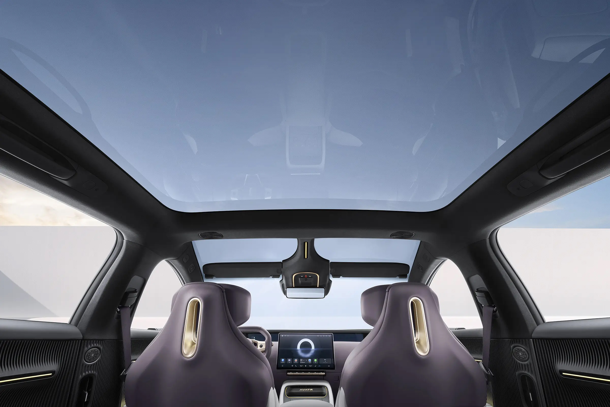 Fuel Electric 100% Avatr 12 2024 Single Motor 5 Seater Sedan 700KM Range Ternary Lithium Battery Energy Vehicles Changan