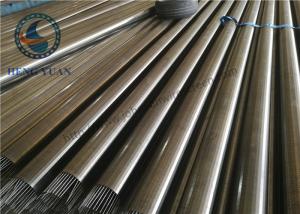 Wholesale Water Well Screen Johnson V Wire Screen , Stainless Steel Wedge Wire Screen from china suppliers