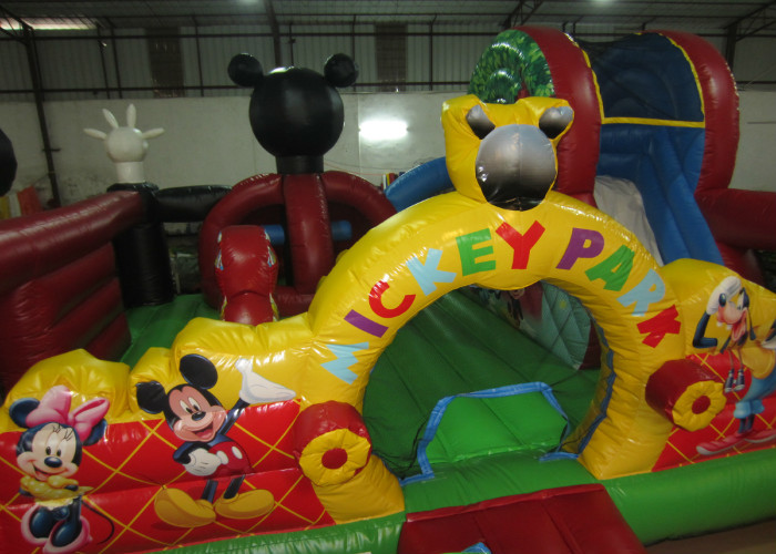 Classic inflatable mickey jumping house cheap price inflatable fun city