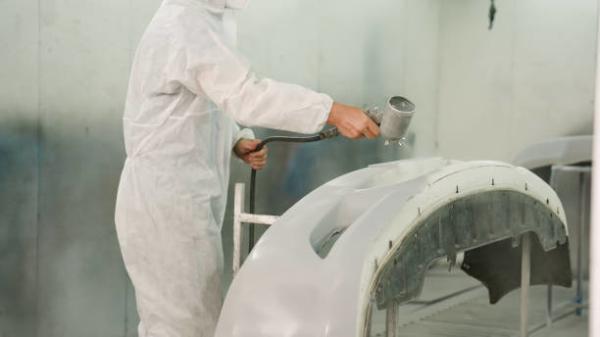 Scratch Resistance Aluminium Spray Painting Corrosion Resistance Industrial