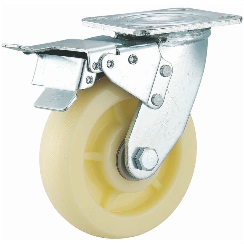 4 inch heavy duty casters nylon casters trolley wheels swivel casters