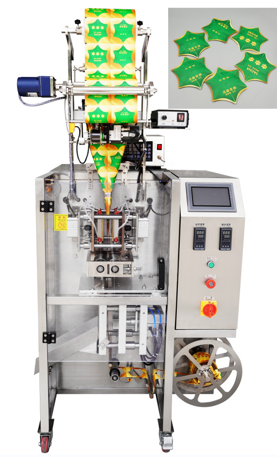 Hot !!! LC-220LS Servo Motor Customized Bag Shape 15ml Massage Oil Face Cream Bags Automatic Vffs Packaging Machine