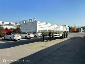 Wholesale Affordable Skeleton Flat Transport Semi Trailer With Jost E100 Landing Gear from china suppliers