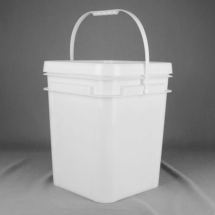 20L Plastic Bucket With Lid Food Grade Bucket Plastic Pail Paint Bucket