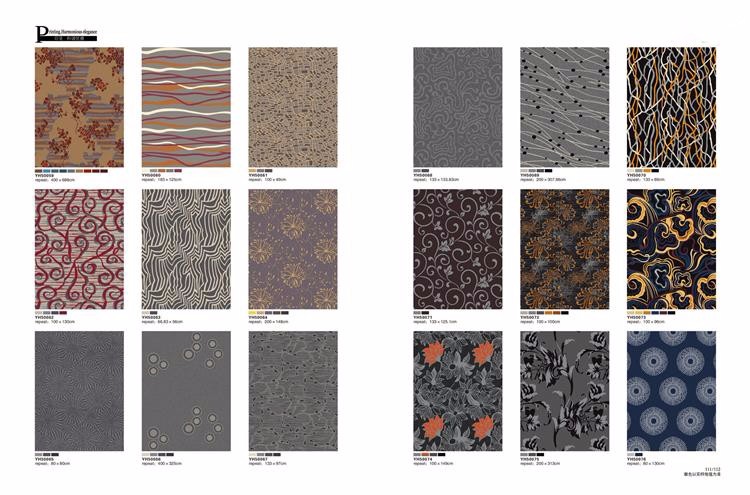 Indian Style PVC Carpet Flooring / Plastic Floor Covering Carpet Cut Pile