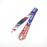 Eco Friendly Colorful Dye Sublimated Lanyards 580mm/1180mm Length Multicolor