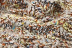 Wholesale Breathable Durable Dyed Polyester Yarn , 1/1.5NM Washable Space Dye Wool from china suppliers